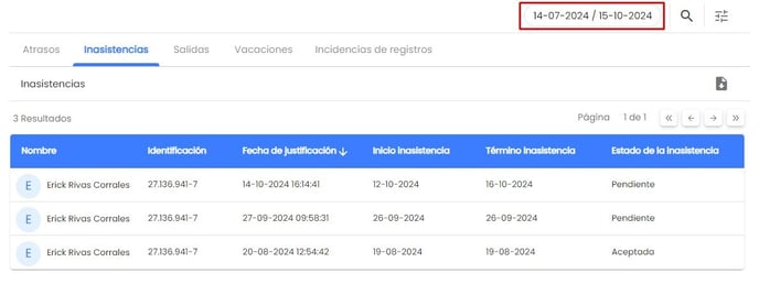 Workera-Justificación-Inasistencia-Filtro