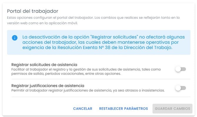 Workera-PortalTrabajador-Comunicación-Menú