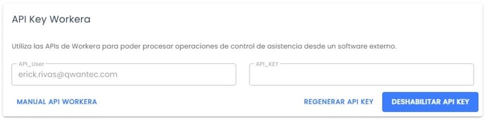 Workera-Usuario-Perfil-APIKey